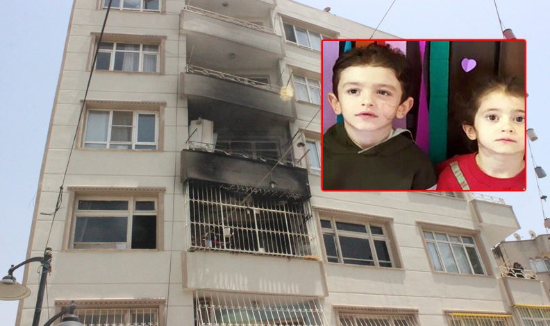 Feci olay! 2 kardeş yangın kurbanı