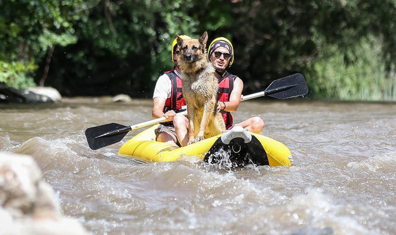 Leo, Bursa’daki rafting turlarının maskotu oldu