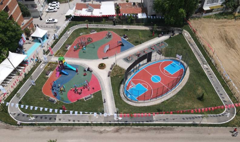 Bursa Yıldırım’da Sakarya Parkı hizmete açıldı