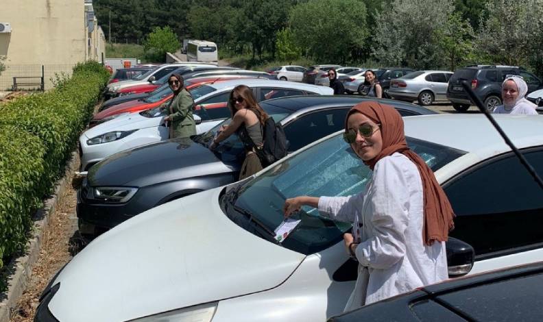BUÜ’de ‘Güvenli Park’ bilgilendirmesi