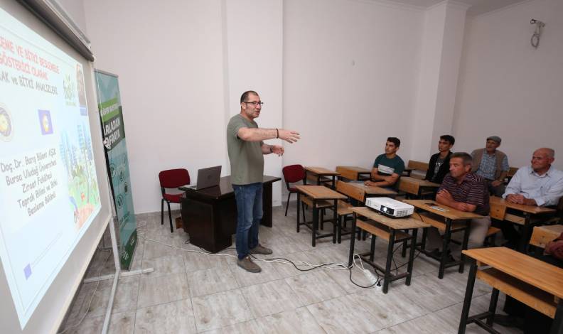 Bursa’da çiftçilere tarım eğitimi