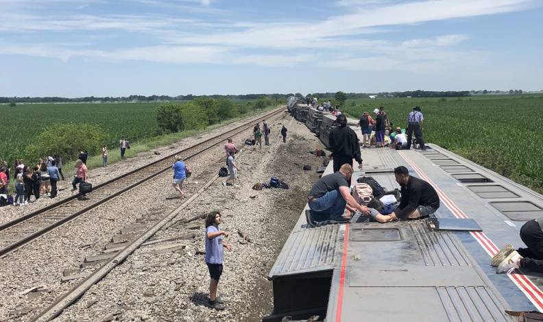 ABD’de tren raydan çıktı: en az 3 ölü