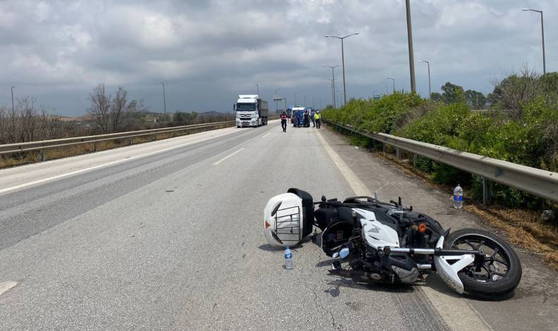 Motosiklet kazası: 1 ölü, 1 yaralı