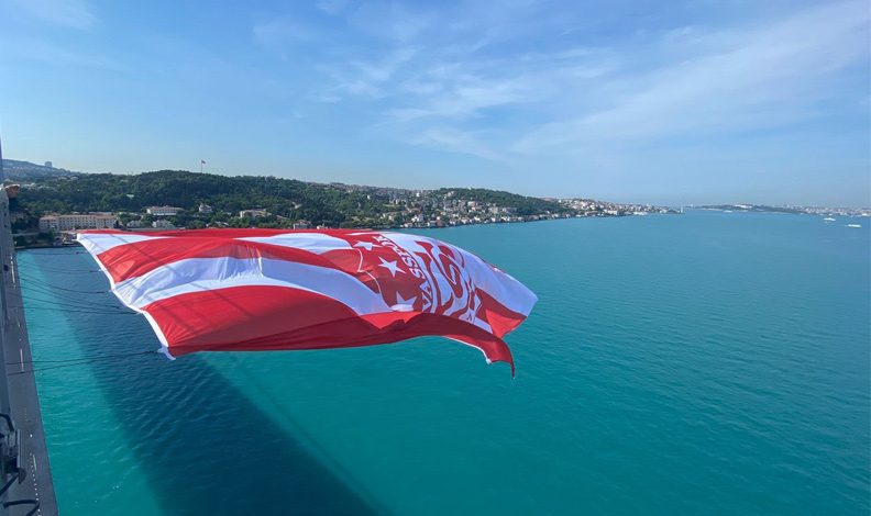 Sivasspor’un bayrağı İstanbul’da dalgalandı