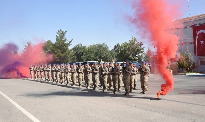 48 komando Suriye’ye dualarla uğurlandı