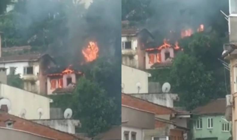 Uludağ’ın eteklerinde korkutan yangın