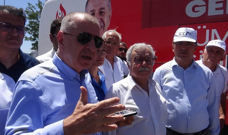 Kilis’te Ümit Özdağ gerilimi! İzin verilmedi