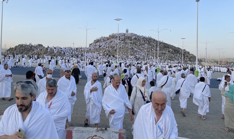 Hacı adayları Arafat’ta buluştu