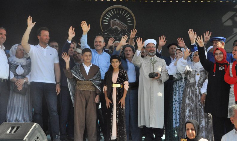 Cudi Dağı’nda festival coşkusu
