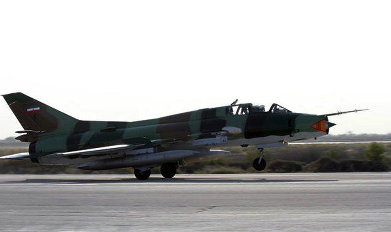İran’da SU-22 tipi savaş uçağı düştü