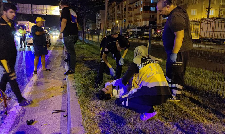 Bursa’daki kazada 2 kişi yaralandı