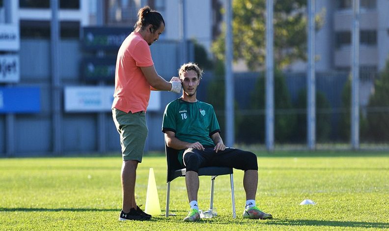 Bursaspor laktat testinden geçti