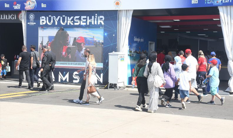 Samsun’da TEKNOFEST’e büyük ilgi