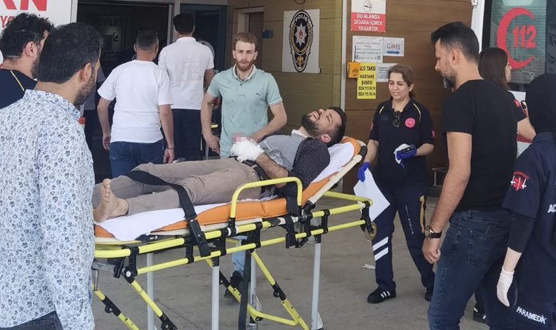 Elini makineye kaptıran işçinin parmakları koptu