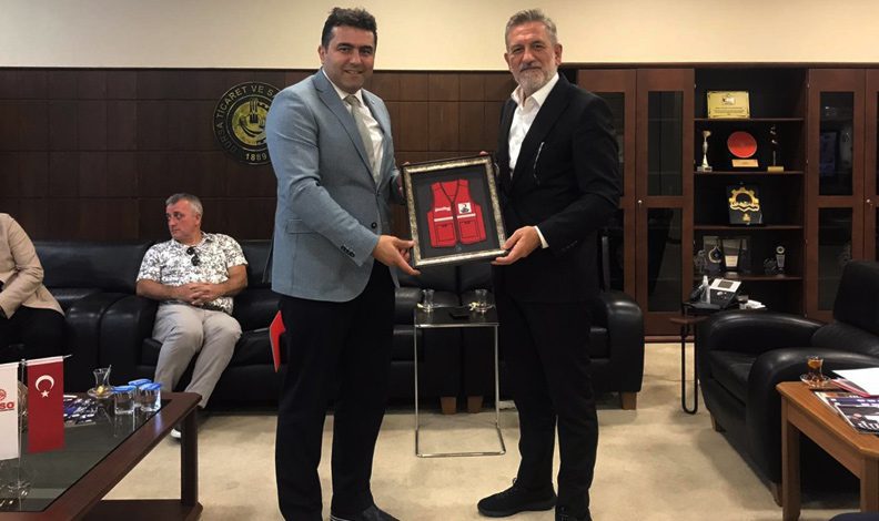 Kızılay Bursa şubesinden BTSO’ya ziyaret