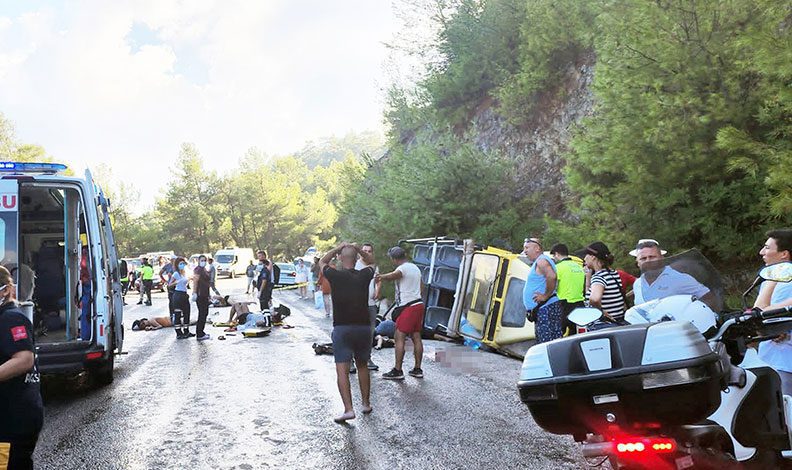 Marmaris’te safari faciası: 5 ölü, 6 yaralı