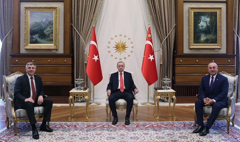 Cumhurbaşkanı Erdoğan Mustafa Karadayı’yı kabul etti