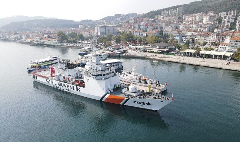 Arama Kurtarma Gemisi TCSG Güven’e ziyaretçi akını