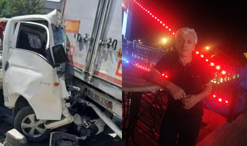 TIR’a çarpan kamyonetin sürücüsü hayatını kaybetti