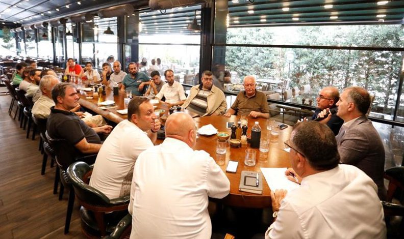 Başkan Taban veteriner hekimlerle buluştu