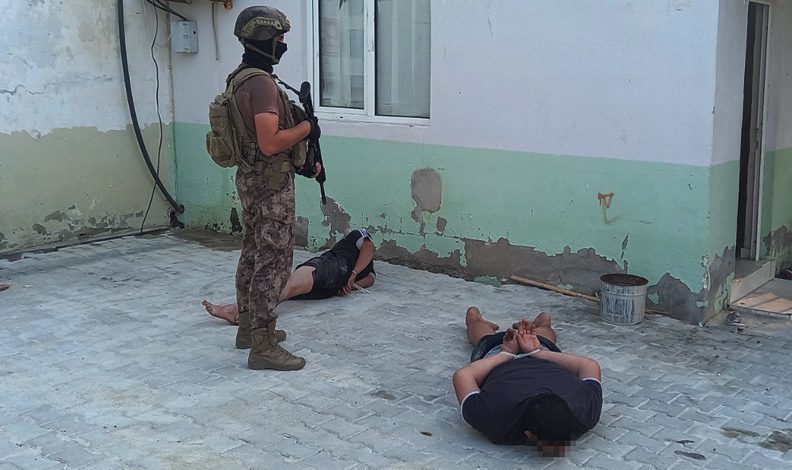 Eylem hazırlığındaki PKK’lılar yakalandı