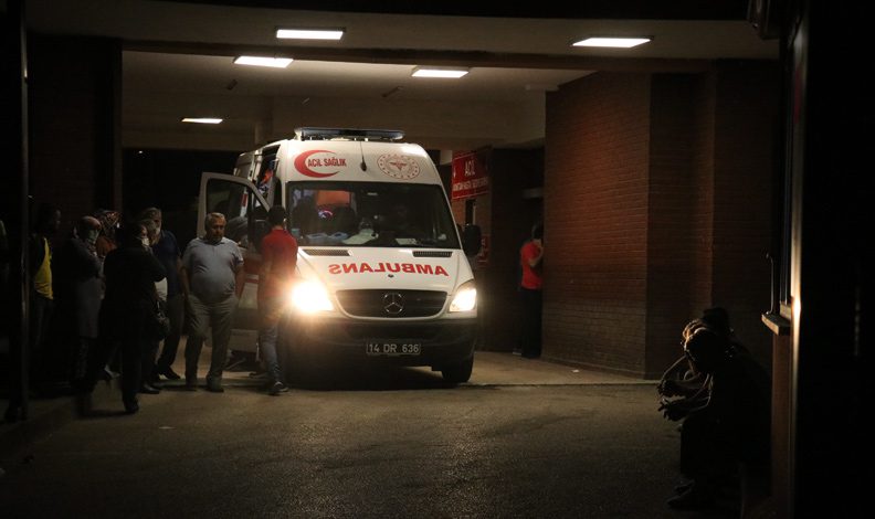 Bolu’da 28 işçi zehirlenme şüphesiyle hastaneye başvurdu