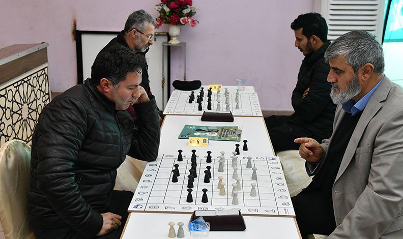 Mustafakemalpaşa’da dama şampiyonası