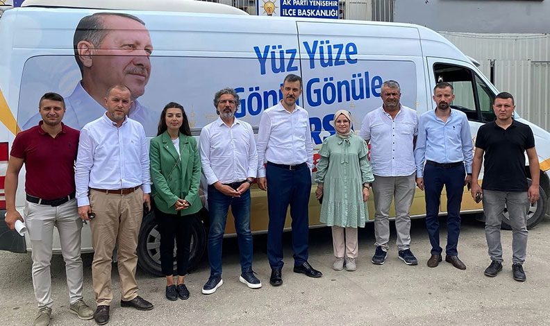 AK parti teşkilatları tam kadro Yenişehir’de