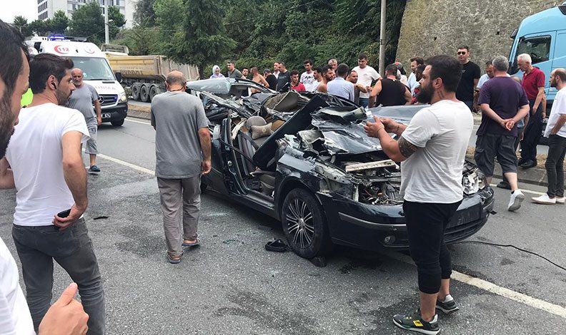 Feci kaza: 3’ü çocuk, 6 yaralı