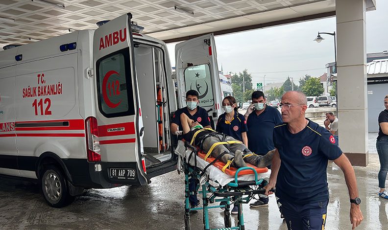 Düzce’de patpat uçuruma uçtu: 4 yaralı
