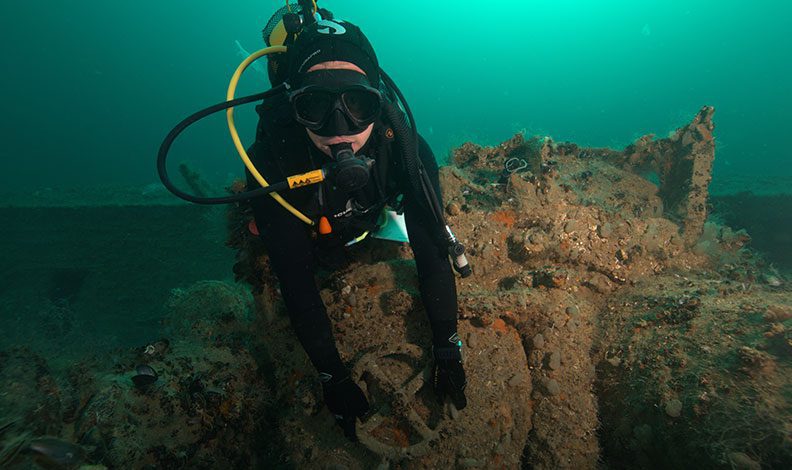 Karadeniz’in 36 metre altında heyecanlandıran keşif