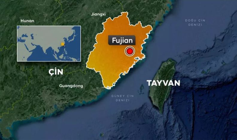 Çin, Tayvan karasularına balistik füze fırlattı
