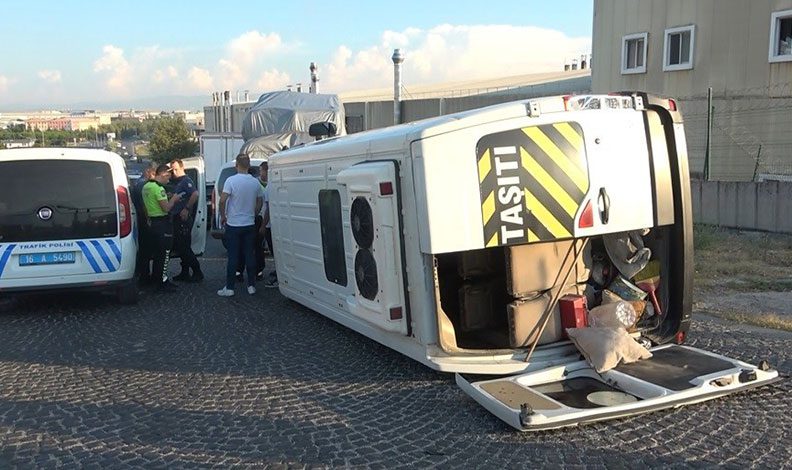 Bursa’da 18 işçinin ölümden döndüğü anlar kamerada