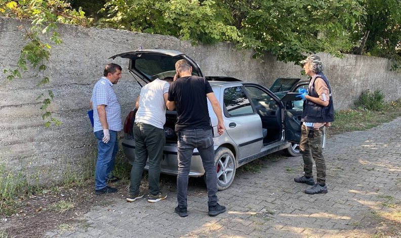 Bolu’da çalınan araç Karabük’te bulundu