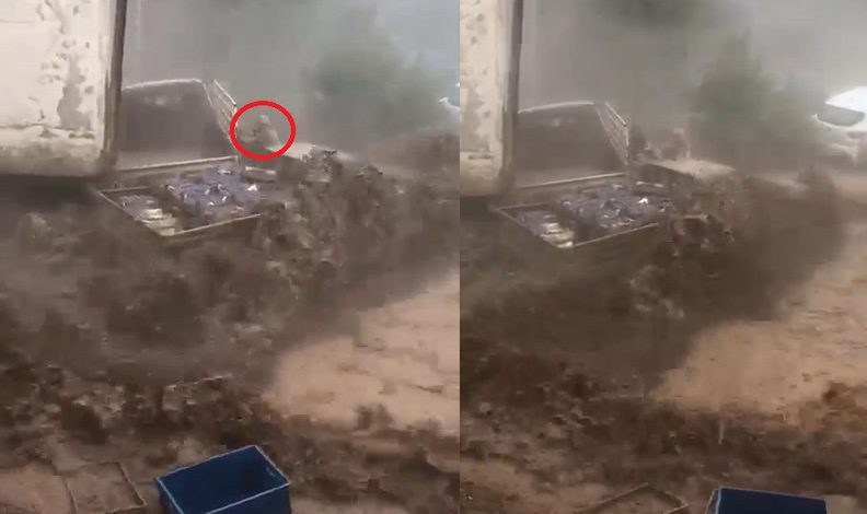 Sel sularından kurtulmuştu! O anları anlattı
