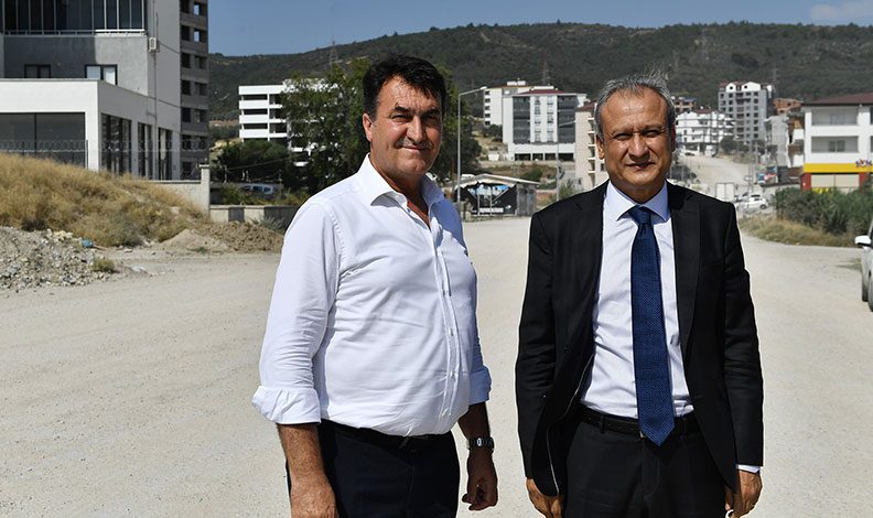 Demirtaş’ın yeni imar yolları asfaltlanıyor