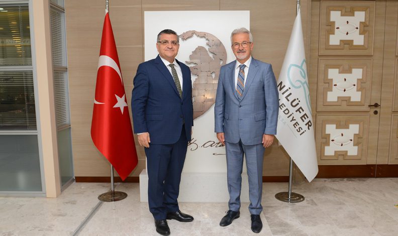 Kaymakam Özarslan’dan Başkan Erdem’e ziyaret