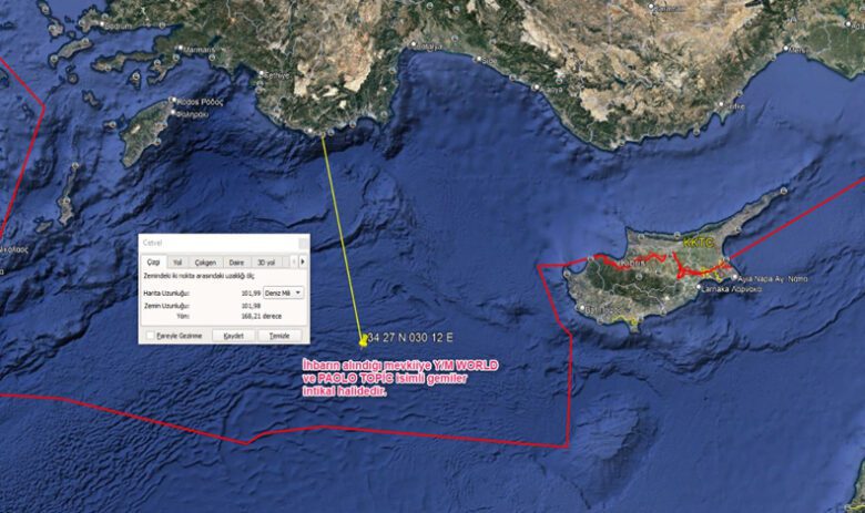 Kaş açıklarında bir gemiden imdat çağrısı