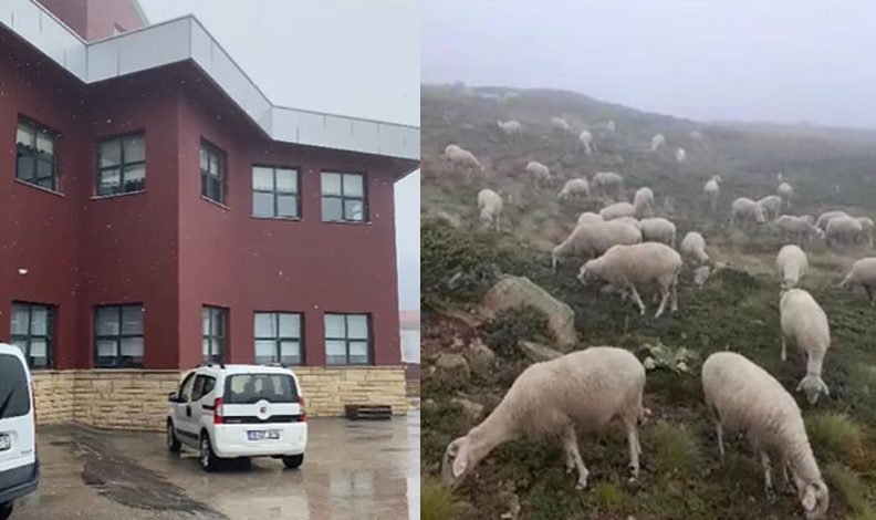 Bursa Uludağ’a ilk kar düştü