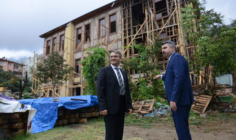 Osman Fevzi Efendi Köşkü restore ediliyor