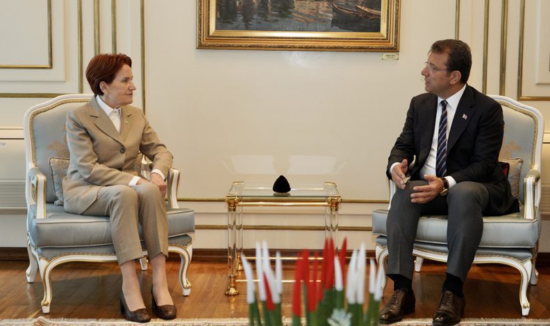 Akşener’den İmamoğlu’na ziyaret