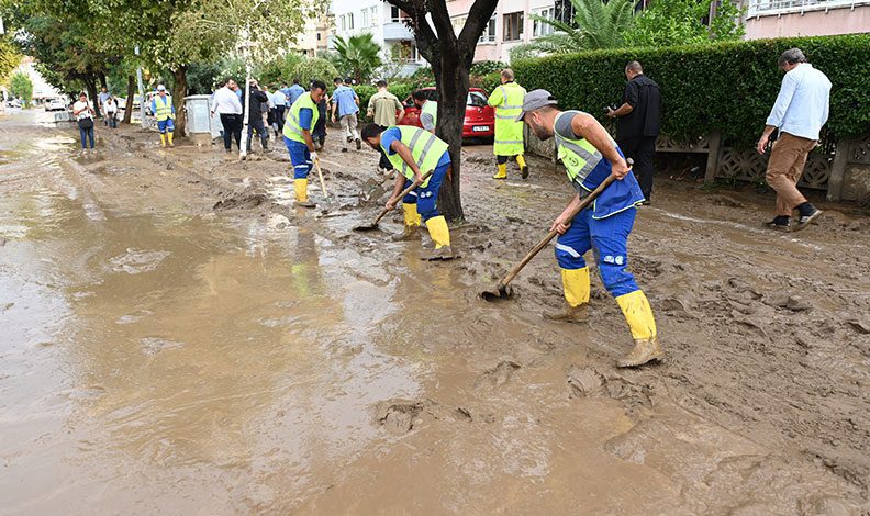 Mudanya’da sel seferberliği