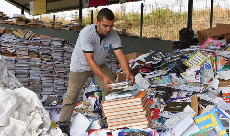 Bursa’da kullanılmış kitaplar kırtasiye çekine dönüşüyor