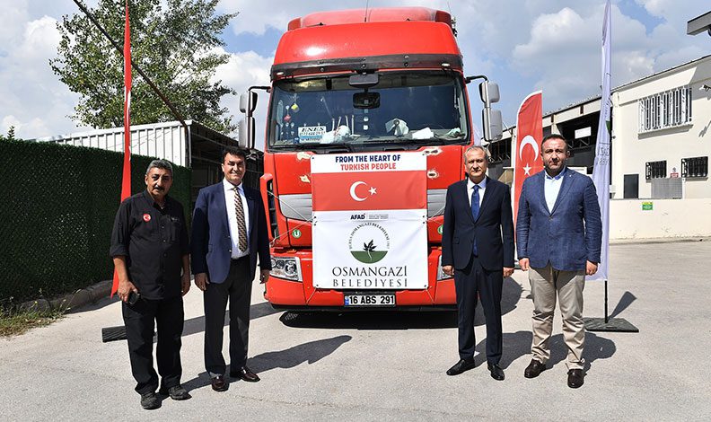 Osmangazi’den Pakistan’a yardım eli
