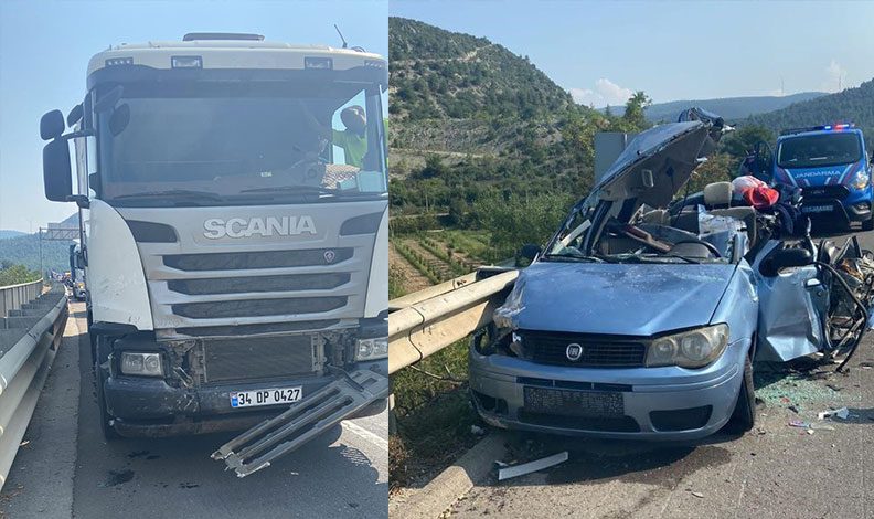 Bilecik’te kaza: 1’i ağır 5 yaralı