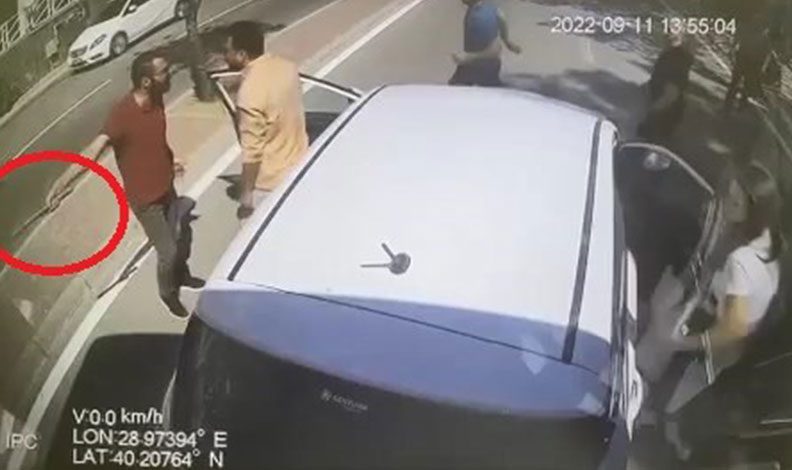 Bursa’da yol verme kavgası