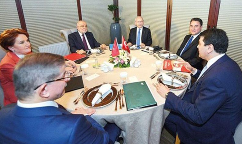 6’lı masa CHP’de toplandı