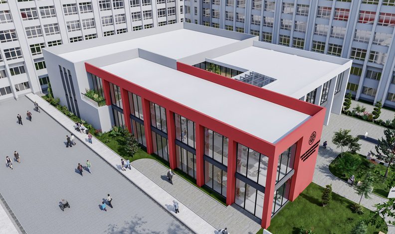 BUÜ Hastanesi’ne modern yemekhane