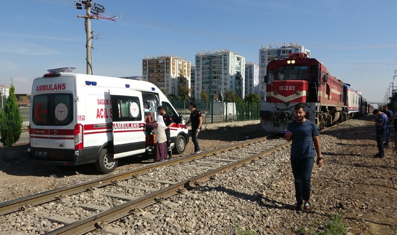 Diyarbakır’da yaşlı adama tren çarptı
