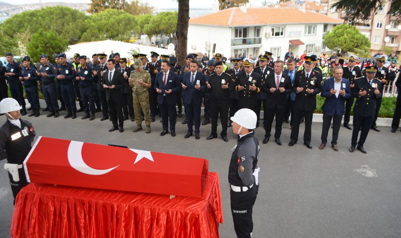 Ayvalık İlçe Emniyet Müdürlüğü’nün acı günü